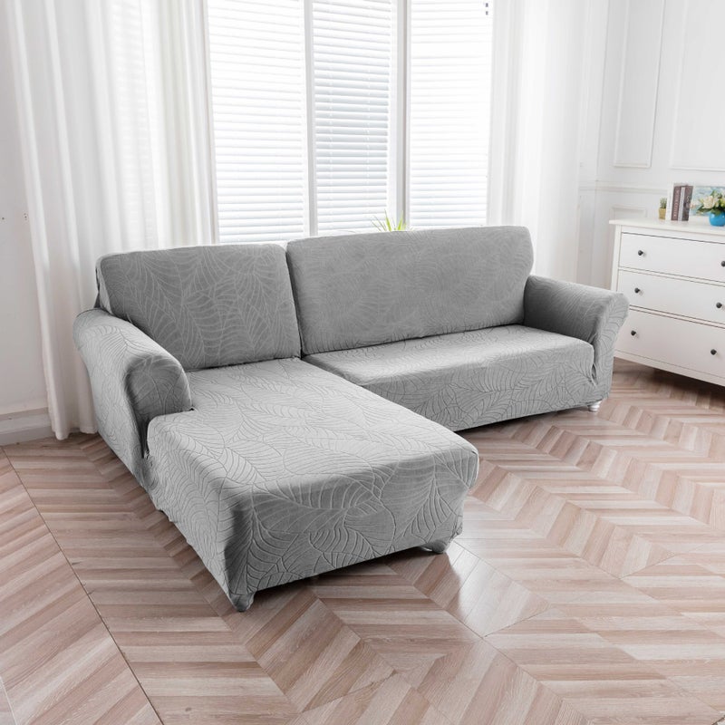 Large Leaf Sofa Cover Stretch Full Coverage Single Double Sofa Cover Dust Cover Lazy Sofa Full Cover Cloth Towel - Image 5